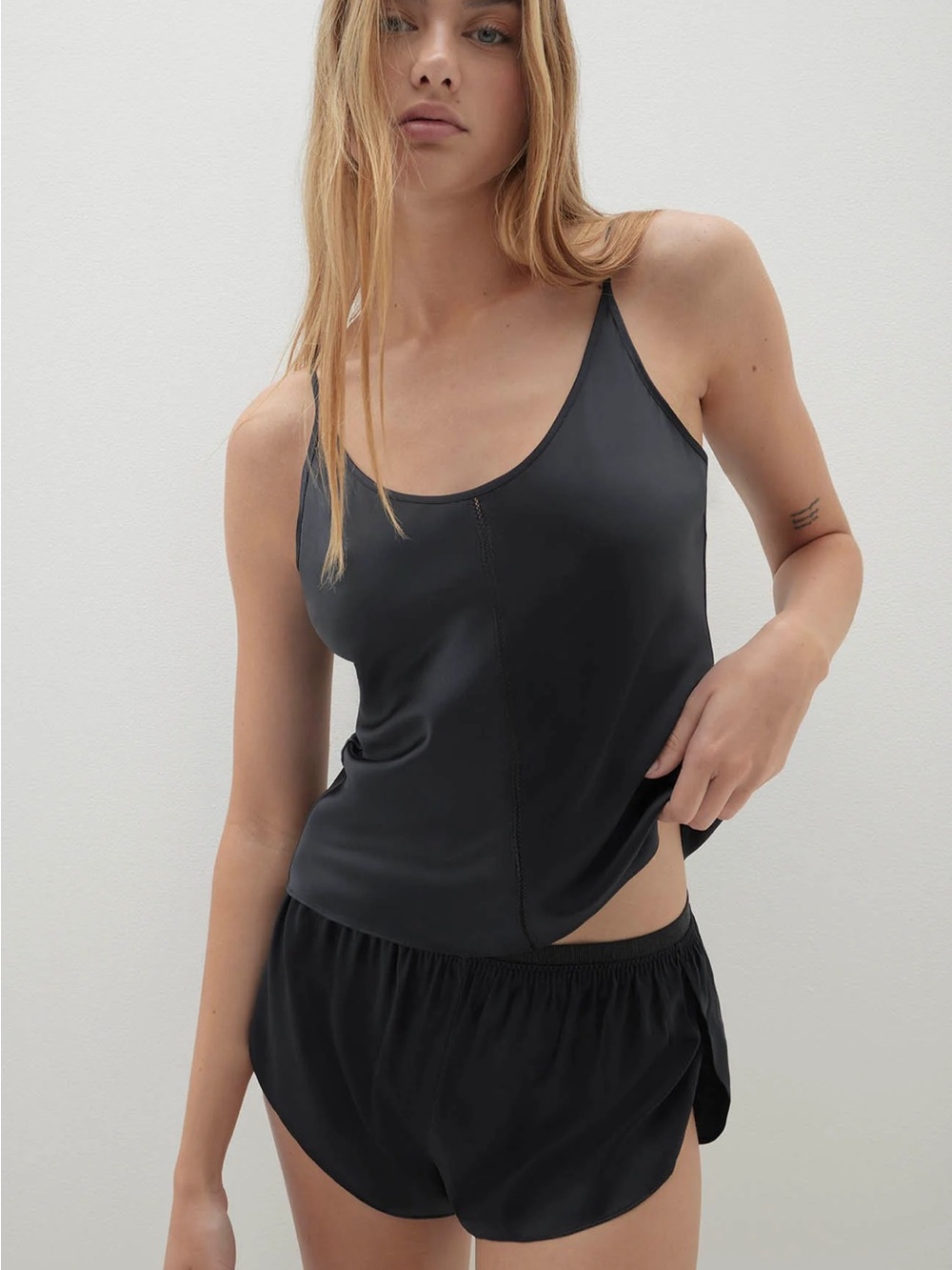 NakedCashmere Jolene Silk PJ Short Set